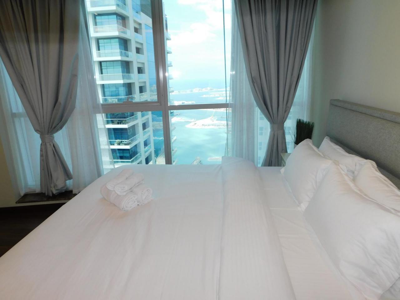 Luton Vacation Homes - The Marina Torch - Sea View - 64Ab07 Дубай Екстериор снимка